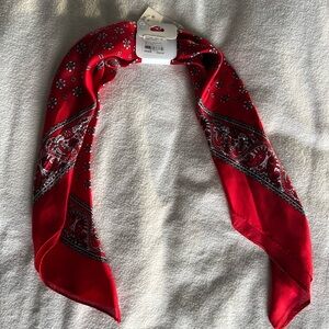 Red Paisley Bandana